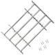   Adjustable Window Grille with 2 Crossbars 500-650 mm