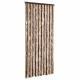   Insect Screen Curtain and Light Brown Chenille   Insect Screen Curtain and