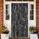   Insect Screen Curtain and Light Brown Chenille   Insect Screen Curtain and