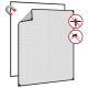   Magnetic Insect Screen for Windows Anthracite   Magnetic Insect Screen for
