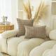 Modern Minimalist Corduroy Wheat-Grain Pattern Sofa Cushion Cover