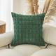 Modern Minimalist Corduroy Wheat-Grain Pattern Sofa Cushion Cover