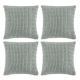 Modern Minimalist Corduroy Wheat-Grain Pattern Sofa Cushion Cover