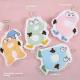 Coral Fleece Cute Cartoon Hanging Hand Towel