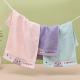 Childrens Cute Cotton Solid-color Absorbent Washcloth