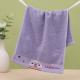 Childrens Cute Cotton Solid-color Absorbent Washcloth