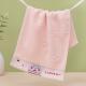 Childrens Cute Cotton Solid-color Absorbent Washcloth
