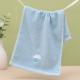Childrens Cute Cotton Solid-color Absorbent Washcloth