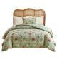 Cotton Flower Four-Piece Bed Sheet  Duvet Cover  And Fitted Sheet Set For Bedding