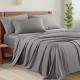 6pcs Bed Sheet Sets Blend Rayon Derived From Bamboo