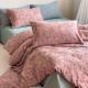 French Yarn-dyed Jacquard Double-layer Yarn Cotton Gauze Four-piece Set
