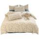 Super Soft Glutinous Clouds Cotton Four-piece Set Washed