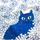 100 Cotton Soft Bed Sheets And Duvet Covers Original New Chinese-style Blue Print