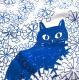 100 Cotton Soft Bed Sheets And Duvet Covers Original New Chinese-style Blue Print