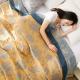 SingleDouble Air-Conditioning Quilt Childrens Summer Quilt Nap Blanket