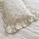 Korean-style Floral Cotton Gauze Pillowcase