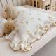 Korean-style Floral Cotton Gauze Pillowcase