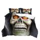 3D Digital Print Three Or Four-Piece Skull Pillowcase And Duvet Cover Set