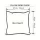 Nordic-style Minimalist Sofa Cushion Throw Pillow Cover