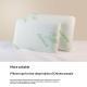 Bamboo Fiber Memory Foam Neck Support Pillow