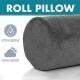 Neck-support Pillow Round Headrest Cervical-spine-friendly Sponge Core Cylindrical Pillow For Leaning On