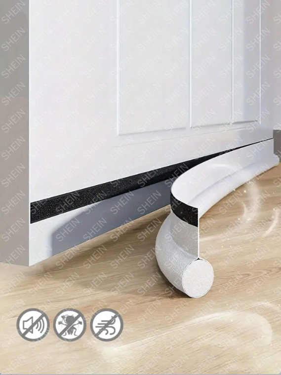 Velcro Door Seals-White-1 Pack - Option1