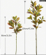 Simulated long branch color wood-80cm-1 piece - Option1
