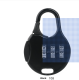 Mini lock-black round-1 piece - Option1