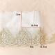 Extra Wide Light Gold Car Bone Lace Childrens Fashion Accessories