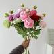 High Quality Peony Artificialfake Flower Decoration Rose Living Room