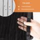 Soft Screen Window Curtain Magnetic Stripe Summer Door Curtain With Velcro Pushpin