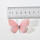 DIY Handmade Double-layer Mesh Laminate Double Diamond Mesh Floral Print Butterfly Jewelry Headdress
