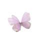 DIY Handmade Double-layer Mesh Laminate Double Diamond Mesh Floral Print Butterfly Jewelry Headdress