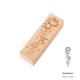 Fresh And Retro Flower Wooden Stamp Artistic Flower Notebook Diy Decorative Material Wooden Seal