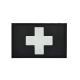 Red Cross Badge Medical First Aid Patch IR Reflective Embroidered Cloth Stickers