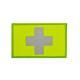 Red Cross Badge Medical First Aid Patch IR Reflective Embroidered Cloth Stickers