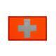 Red Cross Badge Medical First Aid Patch IR Reflective Embroidered Cloth Stickers