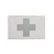 Red Cross Badge Medical First Aid Patch IR Reflective Embroidered Cloth Stickers