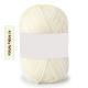 50-gram White-label Milk Cotton Yarn