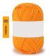 50-gram White-label Milk Cotton Yarn