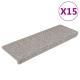   Self-Adhesive Stair Mats, Sisal Look, 15 Pieces, 65x  