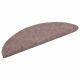   Self-Adhesive Stair Treads, 15 Pieces, 56x Light Brown, Semicircular