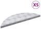   diamond-shaped discs, 5 pcs, silver;   diamond-shaped discs, 2