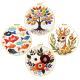 Royal Embroidery Cross Stitch Animal And Lucky Tree Simulation Simplicity