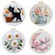 Embroidered Flower Cat Bird Rabbit Series Material Package