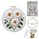 Embroidered Flower Cat Bird Rabbit Series Material Package