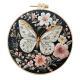 Embroidery Diy Butterfly Handmade Cloth Art Material Kit Kit