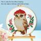 Mushroom Embroidery Handmade Material Package DIY Kit