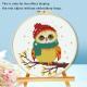 Mushroom Embroidery Handmade Material Package DIY Kit