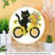 Mushroom Embroidery Handmade Material Package DIY Kit